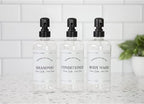 Clear Refillable Shampoo and Conditioner Bottles - Image 3