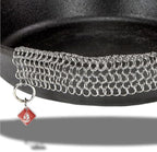 Knapp Made CM Scrubber 9"x6" Small Ring Cast Iron Scrubber - Image 7