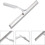 Ettori Shower Squeegee Clear Glass Wall Cleaner Stainless Steel - Image 7