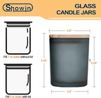 Thick Candle Jars for Making Candles 12 Pcs, 7 OZ Empty Jars - Image 7
