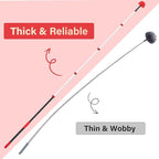 6-24 FT Cobweb Duster with Extension Pole, 30 FT High Reach Spider Web Brush - Image 9