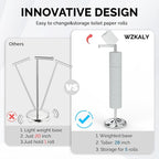 Freestanding Toilet Paper Holder Stand - Image 3