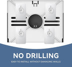 Paper Towel Dispenser Wall Mount, Adhesive No Drilling Multifold Trifold C Fold - Image 5