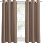 PONY DANCE Blackout Curtains Mocha - Image 2