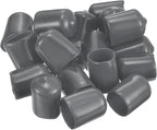 uxcell 20pcs Rubber End Caps 14.5mm ID Vinyl Round Tube Bolt Cap Cover Thread - Image 4
