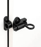 7 Packs Self-Closing Latches，Black Spring Door Lock，Resilient Bolt Latch - Image 3