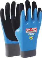 Electrician Gloves 1000V High Voltage, Double Insulated Electrical Gloves by GOL-SIV