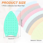 PATIKIL Silicone Iron Rest Pad, Lake Blue - Image 2