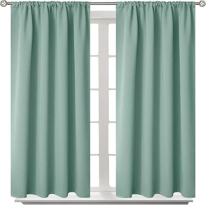 BGment Sage Green Blackout Curtains by BGment