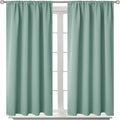 BGment Light Sage Blackout Curtains 40 Inches Length by BGment