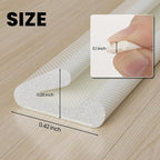 V Shape Foam Weather Stripping Door Frame Seal Strip 33FT White, Draft Stopper - Image 2