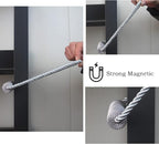 Magnetic Curtain Tiebacks 4 Pack Grey Curtain Rope Tieback Curtain Holders - Image 5