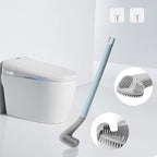 2Pcs Toilet Brush, Slim Compact Bathroom Toilet Scrubber No Dead Corners - Image 4