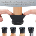 Ezprotekt 24 Pcs Large Black Chair Leg Sliders - Image 3