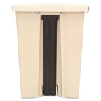 Rubbermaid Commercial Products Step-On Lid Trash Can, Hands-Free Sanitary Use - Image 3