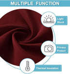 RYB HOME Blackout Curtain Panels Thermal Insulated Kitchen Window Treatment - Image 6