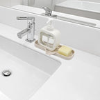 YASMEN Silicone Bathroom Soap Dishes, Sink Sponge Holder - Image 3