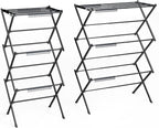 3 Tier Clothes Drying Rack, Foldable & Portable Clothing Drying Rack, by Rbitroise
