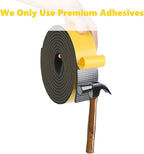 Weather Stripping High Density, Soundproof Door Seal Strips, 1 in x 1/8 in - Image 3