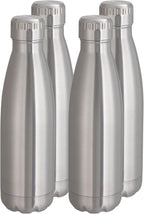 VEGOND 17oz Stainless Steel Water Bottles Bulk, Reusable Metal Sports Water by VEGOND