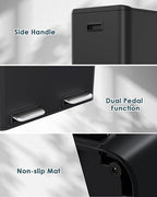 Arlopu 16Gal Dual Trash Can w/2 Built-in Box - Image 6