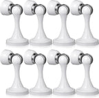 8 Pcs Magnetic Door Stoppers Stainless Steel Door Stops Magnetic Catch Holder by Shimeyao