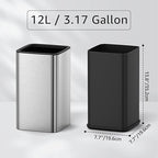 Mbillion 2.4 Gal Stainless Steel Open - Image 2