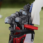 CRAFTSMAN GOLF 11pcs /Set USA US Flag Clover Leather Left Right Black White - Image 3