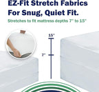 CleanRest Pro Mattress Protector Encasement, MicroPlush Fabric, Ultimate Sleep - Image 6