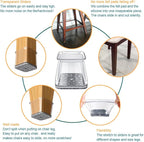 32 Pcs Square Chair Leg Protectors - Image 5