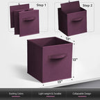 Sorbus 13 Inch Storage Bins - Image 7
