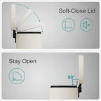 3.2Gallon Bathroom Trash Bin - Image 4