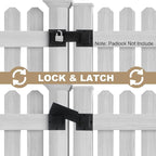 7.5'' Flip Gate Latch Lock - Image 2