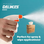 Dri-Wipe S500 by SMPLY Brands – All-Purpose Disposable Wipes, 10 Boxes of 176 - Image 8