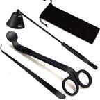 3 in 1 Candle Accessory Set, Candle Wick Trimmer Cutter, Candle Snuffer & by KOAKOMI