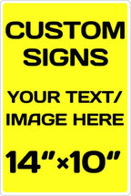 Personalized Aluminum Metal Signs by Repaly