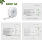 Silicone Weather Stripping Door Seal Strip, 16.4 Feet Self Adhesive Sealing - Image 2