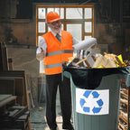 Contractor Heavy Duty Trash Bags 42 Gallon | 26 Count | 3 MIL | 32.8" X 46" | - Image 6
