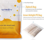 wisedry 112 Gram Silica Gel Desiccant Packs - Image 9