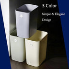 Rectanglar Small Trash Can 3 Pack, 3 Gallon/12 L Office Garbage Can Wastebasket - Image 4