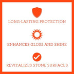 TriNova Granite Sealer & Protector – Best Stone Polish, Protectant & Care - Image 2