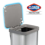 Glad Stainless Steel Step Trash Can, Series 2 - Image 2