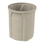 42 Gallon Circle 100% Recycled Plastic Heavy Duty Indoor or Outdoor Commercial - Image 6