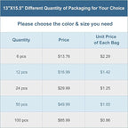 iMucci 18"X24" 12Pcs Mesh Laundry Drawstring Bag Nylon Drawstring Gym Bag - Image 6