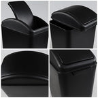 3-Pack 4.5 Gallon Plastic Trash Can - Image 3