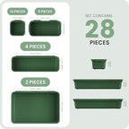 A-LuGei 【28PCS】 Drawer Organizer, Bathroom Organizers and Storage, Makeup - Image 6