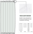 DWCN French Door Curtains – Rod Pocket Thermal Curtain - Image 3