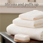 GILDEN TREE Waffle Towel Set Quick Dry Thin | 2 Bath Towels | 2 Hand Towels | 2 - Image 3