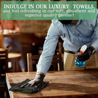 100% Cotton Terry Towel Cleaning Rags Grey 14'x17'|Pack of 60|Grade White - Image 4