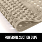 GORILLA GRIP Patented Square Shower Stall Mat, Small Bathtub Floor Mats - Image 3